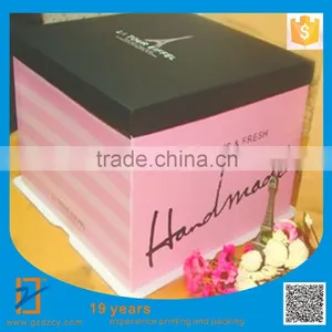 Custom Food Grade Decorative Wedding Paper Cake Box thumbnail-6