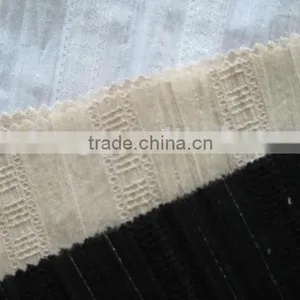 Stripe Jacquard Cotton Fabric With Metalllic thumbnail-1