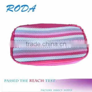 China Factory Stripe Polyester Sandwich Oxford Travel Storage Bag thumbnail-1