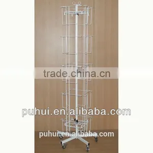 Four Sides Floor Revolving Calendar Display Rack From China Manufacturer thumbnail-1