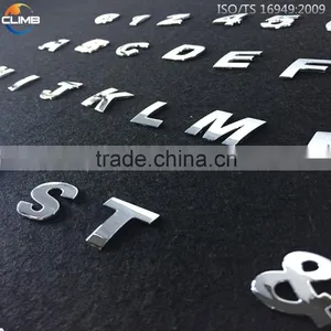 High Discount Quality Cheap Chrome Metal Car Badge Letters for Car Emblem,car Emblems and Letters,Chrome Car Logo thumbnail-1