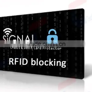 Customized Design Programmable Rfid Blocking Shield Guard Card thumbnail-2