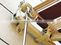 PU Coated Sail Finishing Manual Operation Method Sun Shade Canopy Retractable Awning thumbnail-1