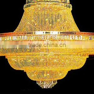Big Empire Hotel Lobby Crystal Chandelier thumbnail-3