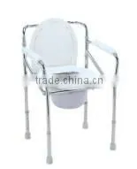 Steel Folding Commode thumbnail-1