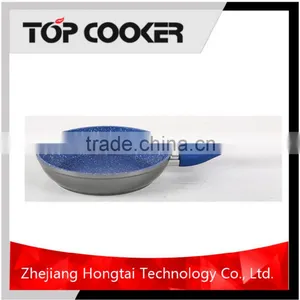 Forged Aluminum Blue Marble Coated Frying Pan thumbnail-1