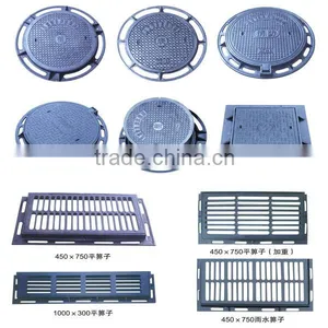 Ductile Iron Square Manhole Cover En124 D400 thumbnail-1