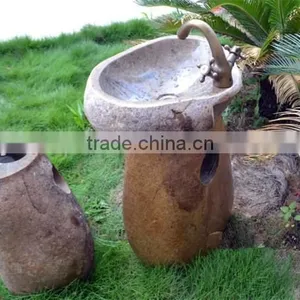 Popular Outdoor Natural Stone Wash Basin thumbnail-1