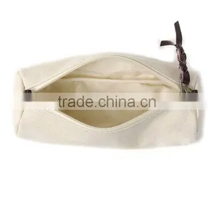 Plain Canvas Pencil Case Canvas Pouch thumbnail-4