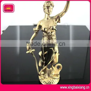 3D Metal 10k Gold Sculpture thumbnail-1