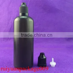 15ml 30ml 50ml 60ml 100ml 120ml Black Dropper Bottle Plastic Child Proof Supplier Supplier's Choice thumbnail-1