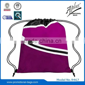 Website Cheap Promotional Drawstring Gift Mesh Zipper Bag thumbnail-6