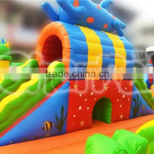 Gaint Inflatable Obstacle Course , Inflatable Park Fun City thumbnail-2