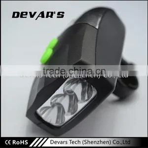 2016 Hot Sell LED Bicycle Light Double Switch Come With ABS Front Light Remote thumbnail-5