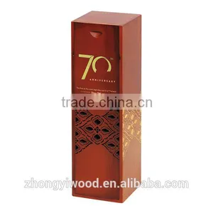 Trade Assurance Wholesale Custom Recycled Luxury Wooden Wine Packaging Boxes With Custom Logo thumbnail-2