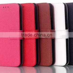 Litchi Wallet Leather Case for HTC One M8 Mini thumbnail-1