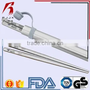 Chinese Wholesale Eco-Friendly Titanium Metal Stainless High Quality Chopstick thumbnail-1