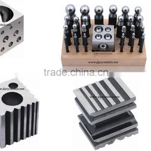 Dapping Punch Set of 24 With Dapping Block And Stand/ Jewelry Making Tools thumbnail-4