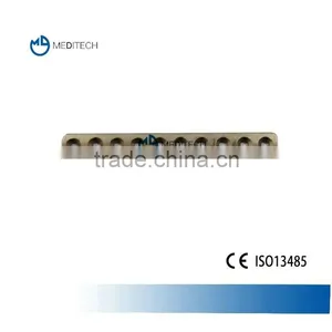 2.7mm Veterianry Orthopedic Plate and Screw Implants (2.2mm Thickness, 8.0mm Width) thumbnail-1