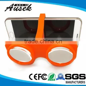 2016 New Mini Colorful Virtual Reality 3d Glasses VR Box For Adult and Kids Easy to Carry thumbnail-3
