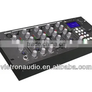 MIX-5USD 4 Channel Professional Digital MP3 Audio DJ Mixer thumbnail-1