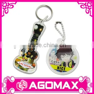 High Quality Multi-purpose Clear Plastic Acrylic Keychains thumbnail-3