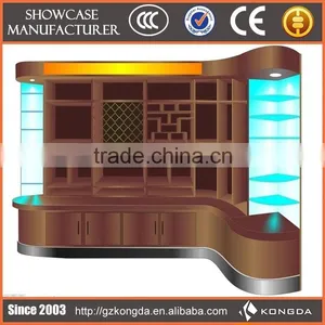 Supply All Kinds of Makeup Display Counter,jewelry Display Shop Counter,counter Display of Cosmetic Showcase thumbnail-1