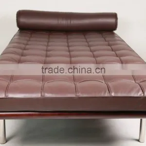 Living Room Furniture Leather Daybed Barcelona Daybed thumbnail-4