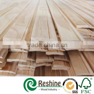 Finger Joint Pine Wood Skirting Half Splayed Moulding thumbnail-4