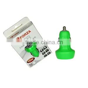 FORZA 10W/5V Dual USB Car Charger thumbnail-5
