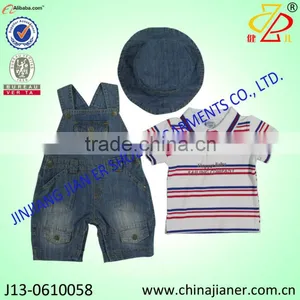New Summer Fashion Cotton Boy 3pcs Gift Set thumbnail-6