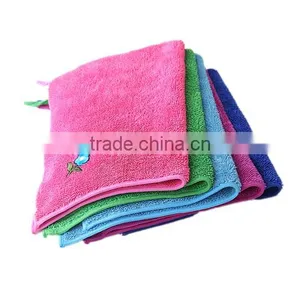Coral Velvet Household Cleaning Cloth/Double Layer Thickening Dishcloth thumbnail-3