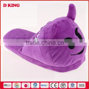 Creative Emoji Expression Winter Soft Bedroom Slippers thumbnail-5