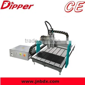 Factory Price on Sale Pressboard PVC Iron Glass Metal Plate Oiling Lubrication System Inveter Spindle Cnc Router 6050 thumbnail-1