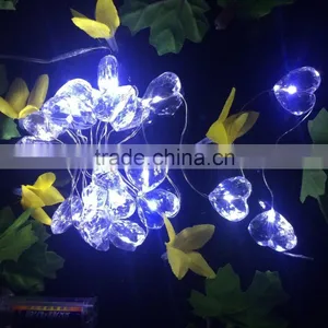 CE ROHS Certificated Christmas and Holiday Plastic Flower Led Battery Light thumbnail-1