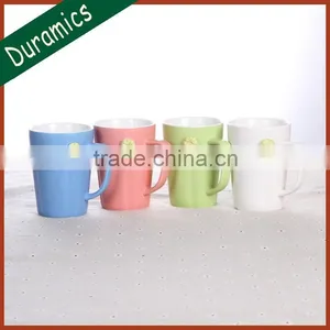 Fashionable Custom Ceramic Mug With Flower thumbnail-2