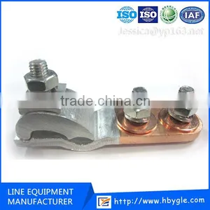 Three Bolts Aluminium pg Clamp Parallel Groove / Electrical Copper Cable Clamp/ Pole Line Hardware thumbnail-1