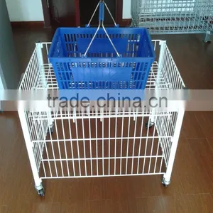 RH-DC01 Promotion Display Stands Supermarket Display Metal Mesh Cage thumbnail-3