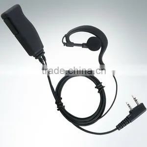 Walkie Talkie Earhook With Double Line PTT thumbnail-1