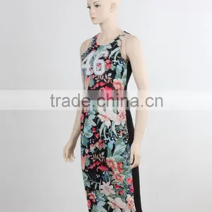 OEM&ODM Supply Dresses for Women Long Designs Two Piece Party Dress Evening Dress 2016 Fashion Pint Dress thumbnail-4