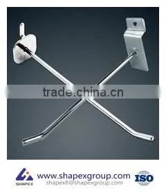 Metal Rack Display Hook for Supermarket Shelves Grid Wall Hooks thumbnail-3