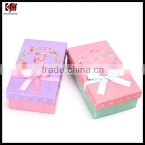 Customized Rigid Paper Folding Gift Box With Ribbon Closure thumbnail-1