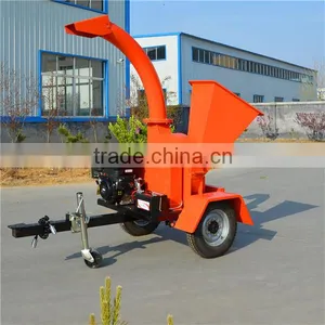 Hydraulic Feeding System 4 Inch Gasoline Homemade Wood Chipper TC4 thumbnail-6