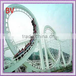 Outdoor Amusement Ride Park Adult Ride Roller Coaster for Sale thumbnail-1