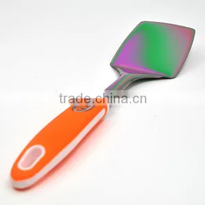 2016 Best Selling Non-stick TPR Handle Titanize Kitchen Steak Turner thumbnail-4