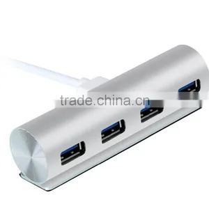 High Performance Usb-c Hub, Type C Change to 4 Port Usb 3.0 Hub With LED Light thumbnail-3