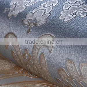 Deep Embossed Vinyl Wallpaper for Interior Design With Good Price thumbnail-4