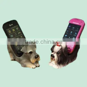 Brand New Double Cute Dog Cell Phone Holder for Wholesale thumbnail-1