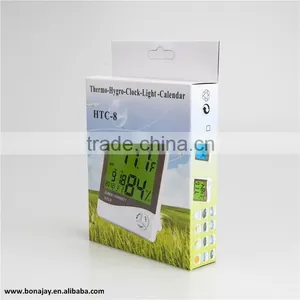 3 in 1 Digital LCD Screen Backlight Thermometer Humidity Meter thumbnail-6