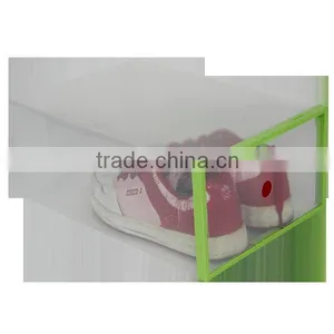 2016 Hot Selling Plastic Stransparent Shoe Box ,shoe Storage Box in PP ,PP Storage Shoe Organizer thumbnail-6
